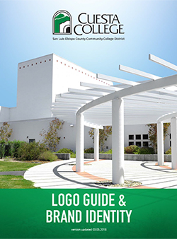 Cuesta College logo guide and brand standards