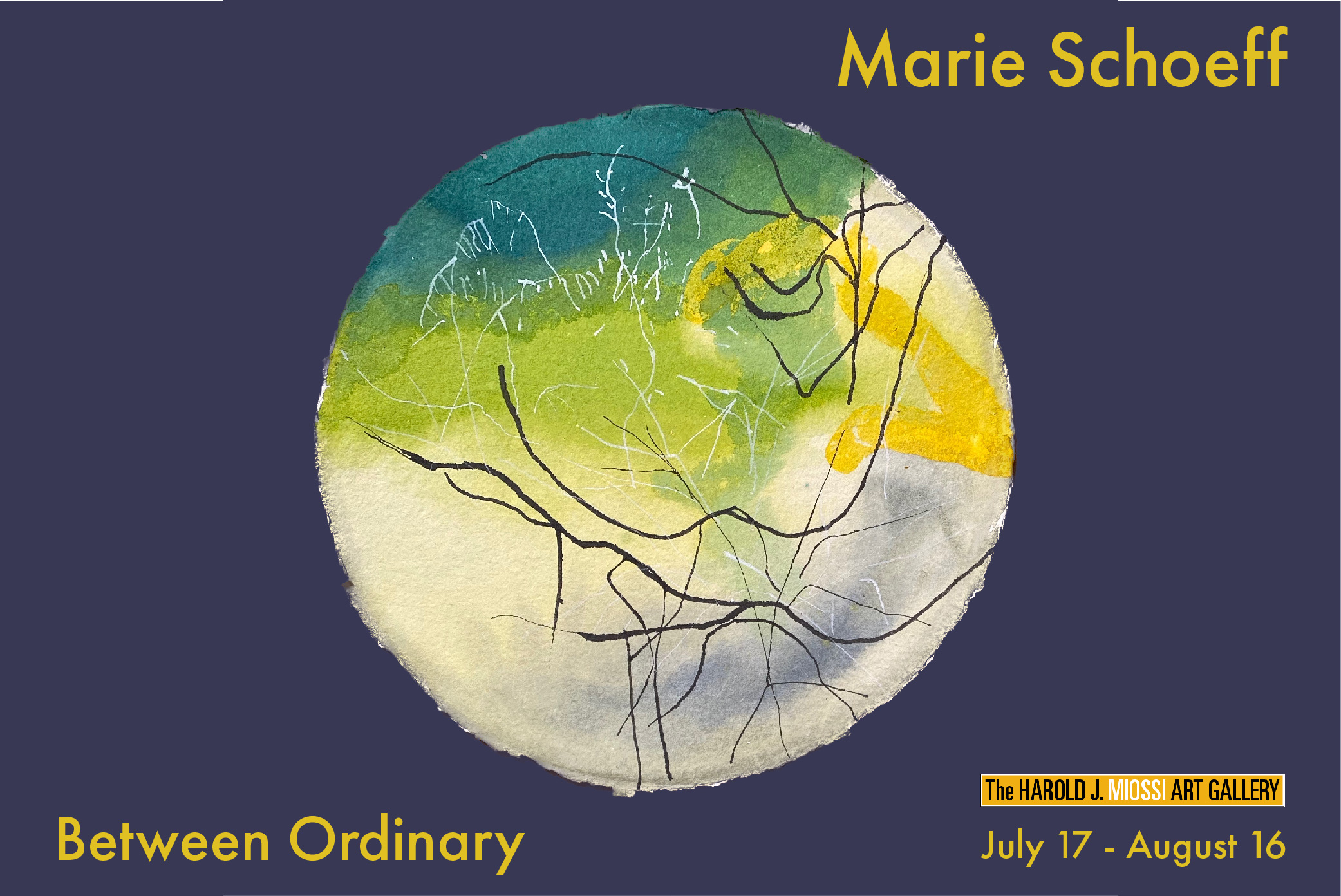 Marie Schoeff’s Between Ordinary poster