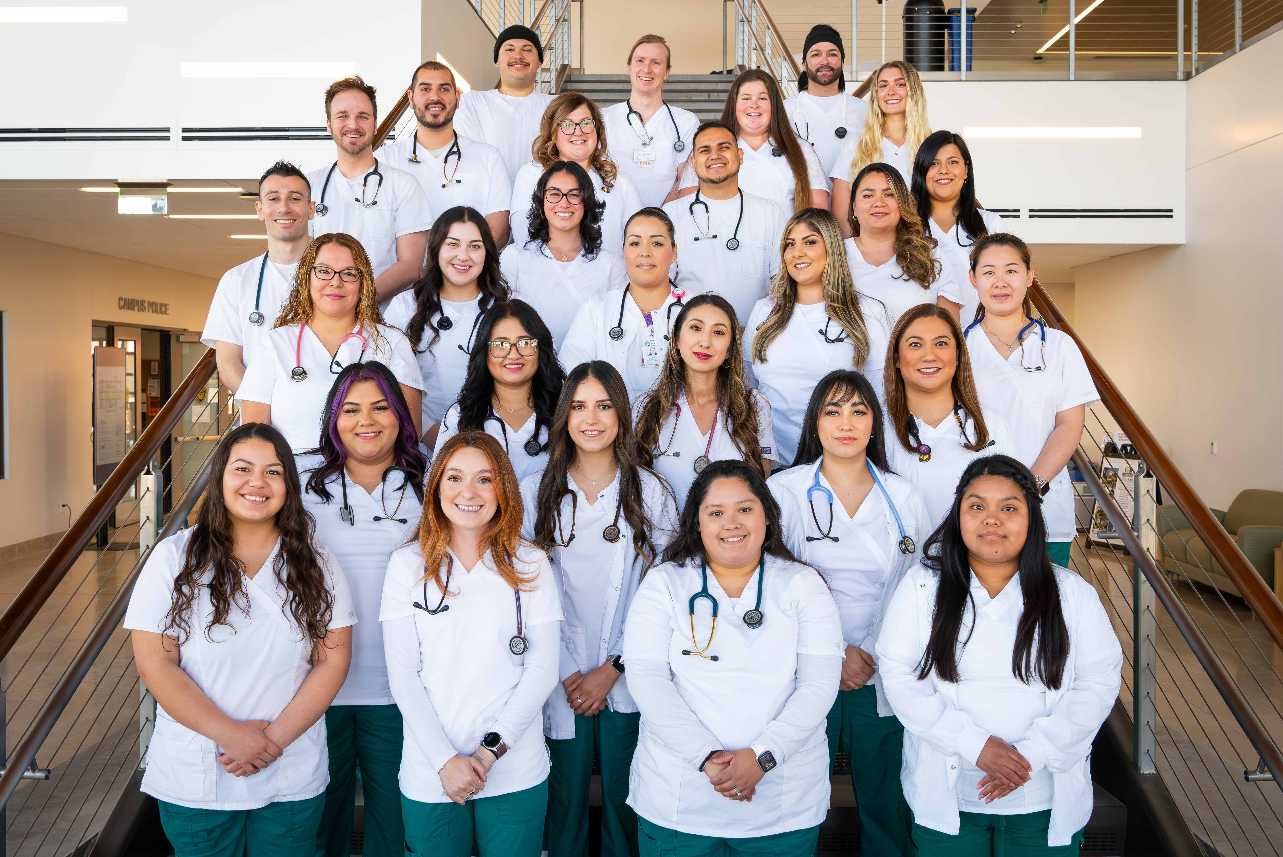Group Photo of Cuesta College LVN Students