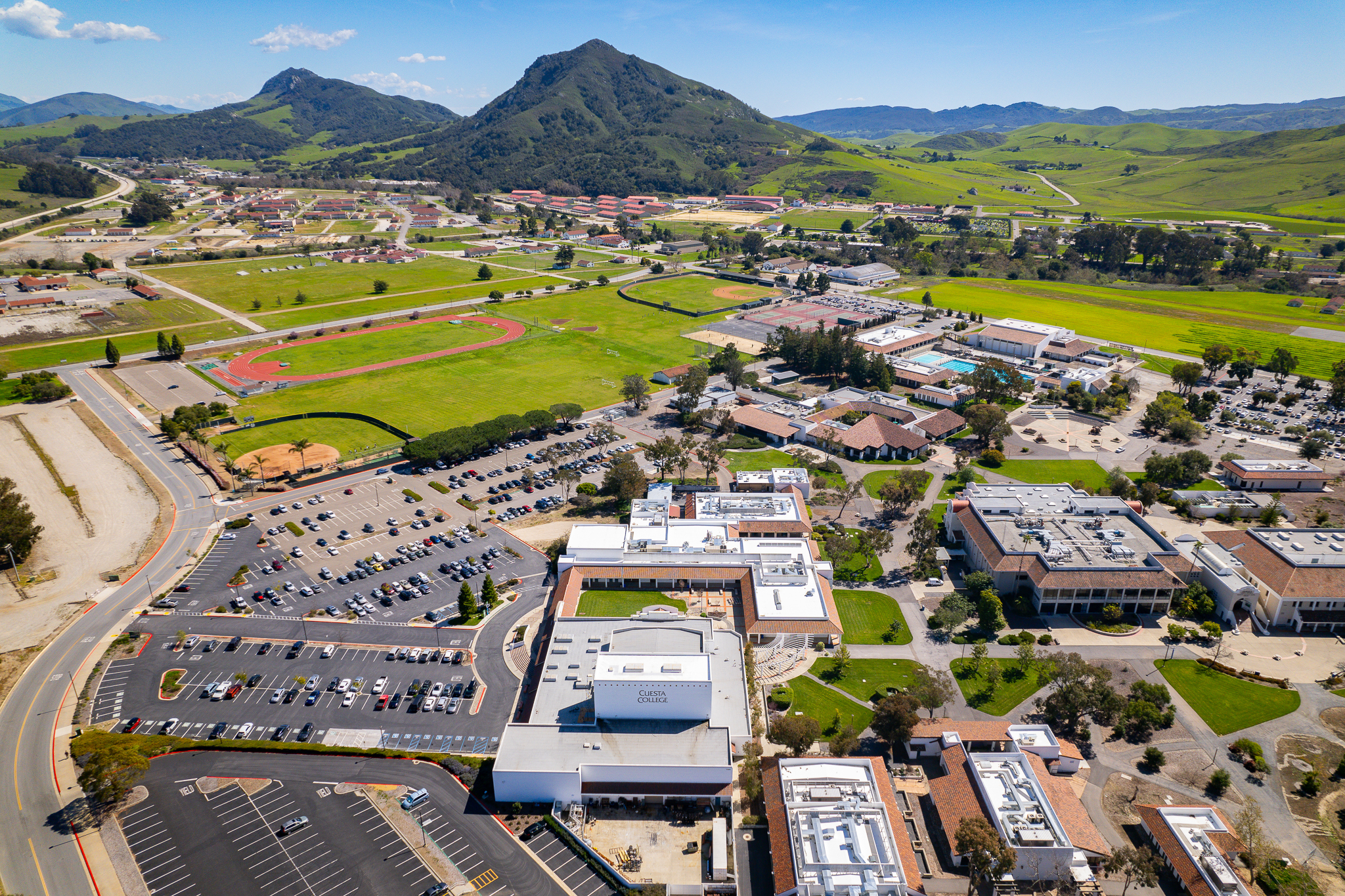 Cuesta College overhead