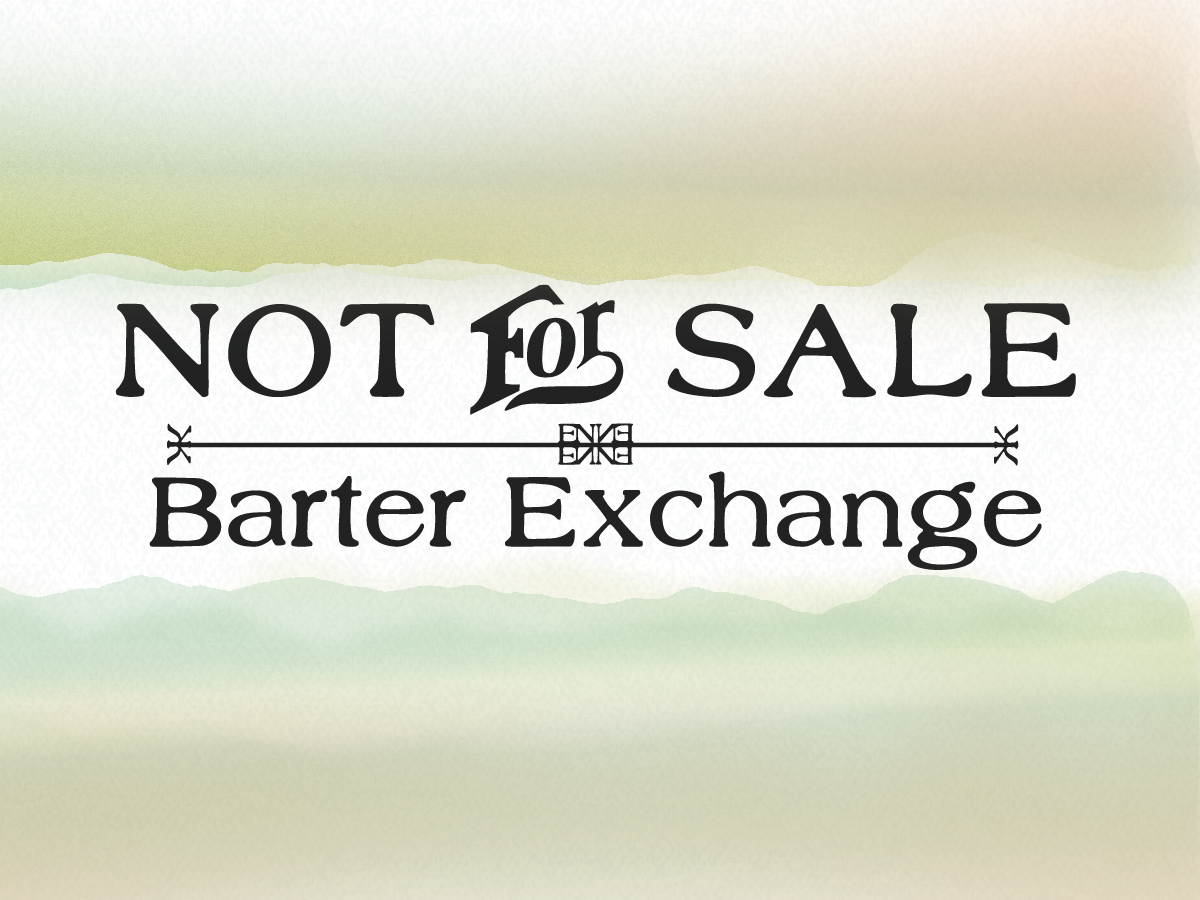 Not For Sale: Barter Exchange