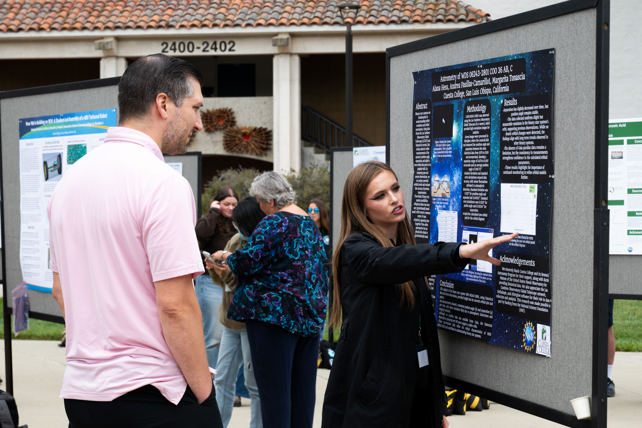 undergraduate research week poster session