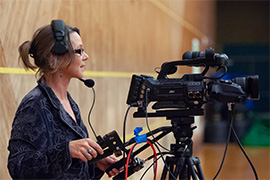 Broadcasting student