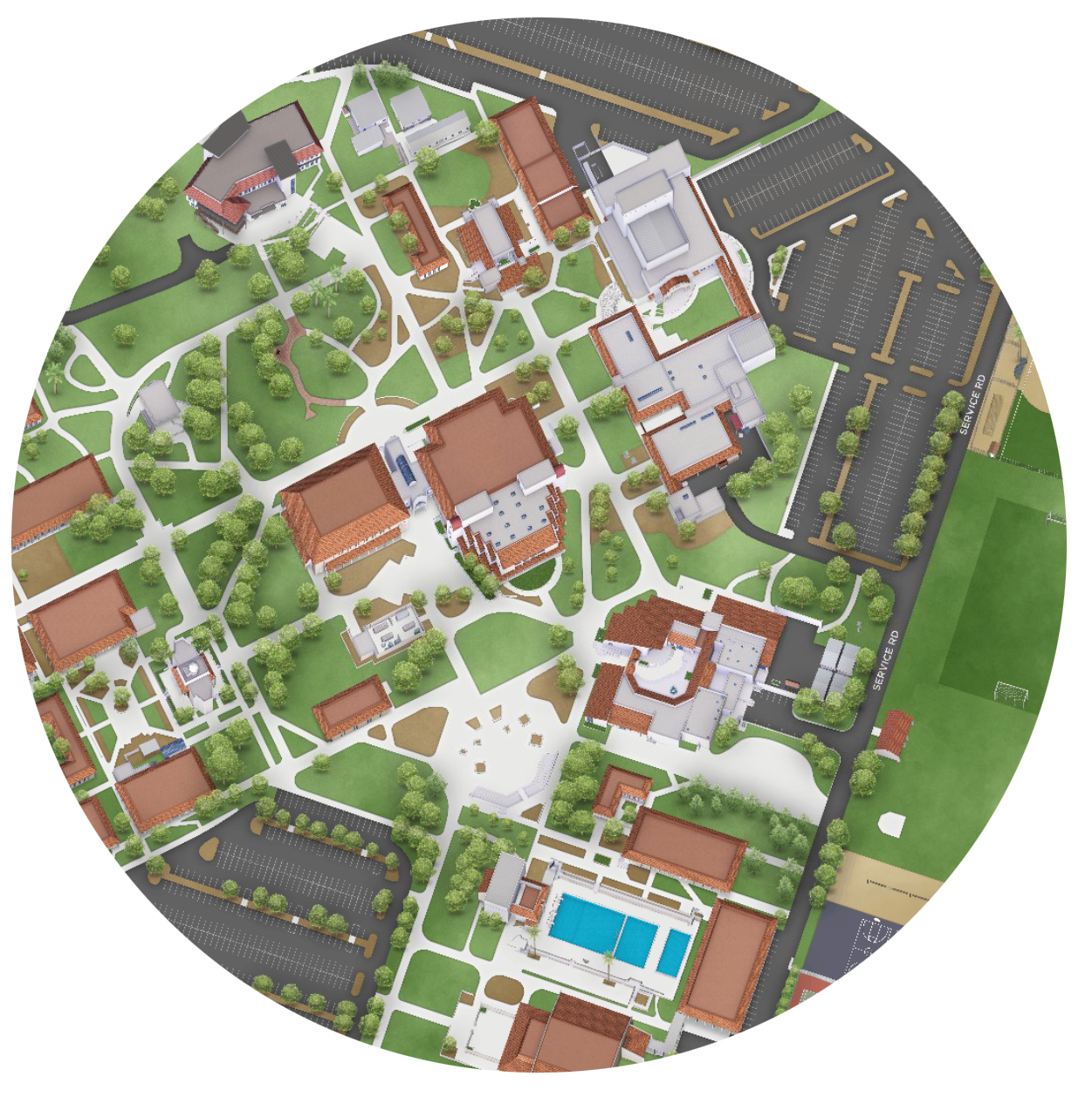 Campus interactive map