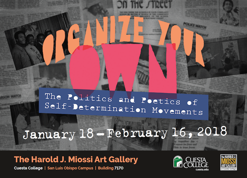 Organize Your Own event poster