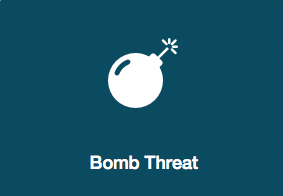 What to do if there's a bomb threat