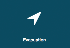 What to do if there's an evacuation