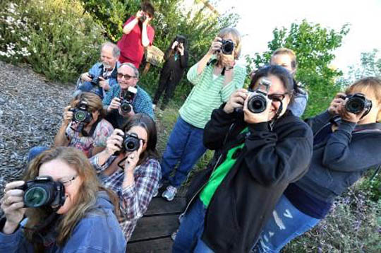 group of photographers