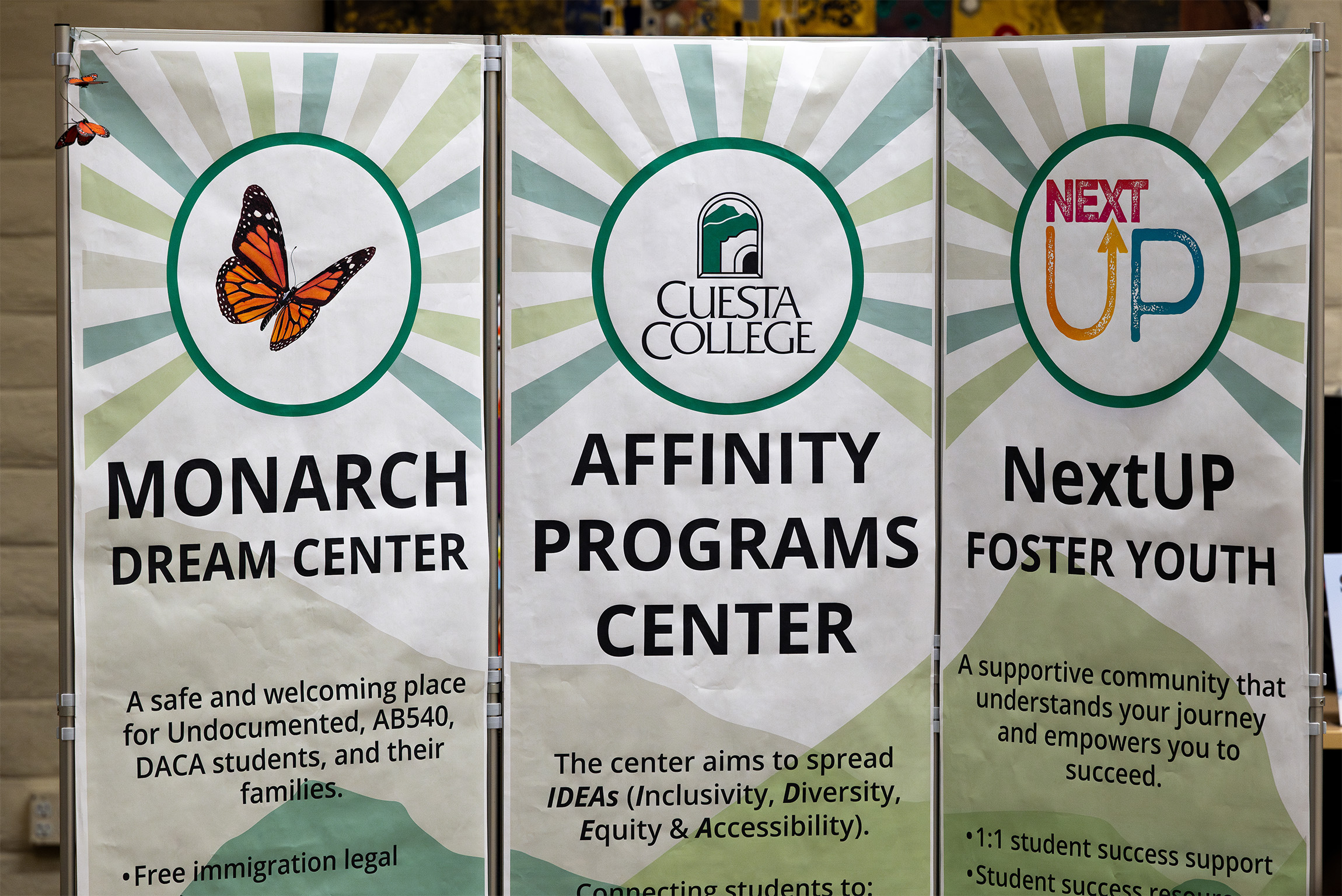 Affinity Center signs