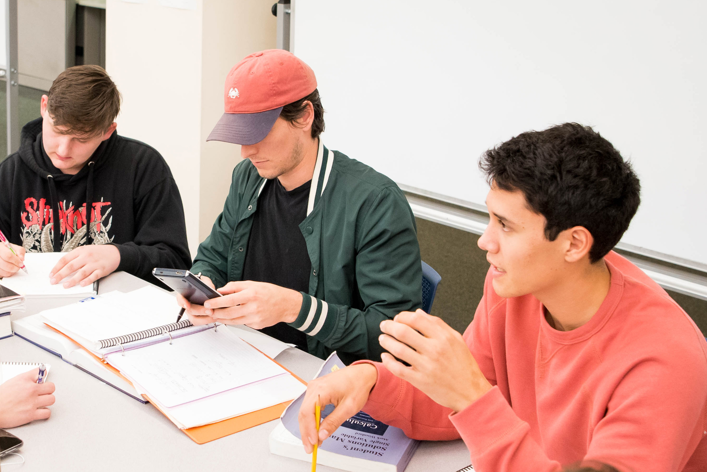 Students in classroom
