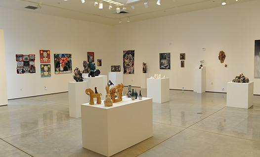Cuesta Art Gallary inside