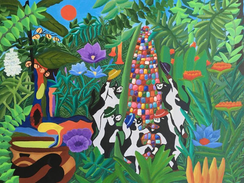 Lorrie Erno, "The Dancing Cows of Barrio Mocca"