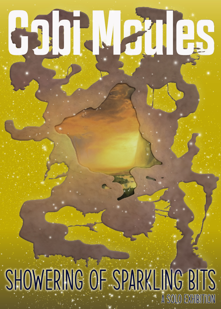 Cobi Moules Showering of Sparkling Bits Poster