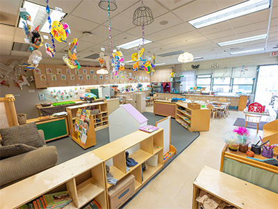 Preschool 2 indoor classroom