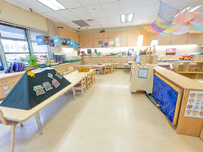 Preschool 1 classroom tables